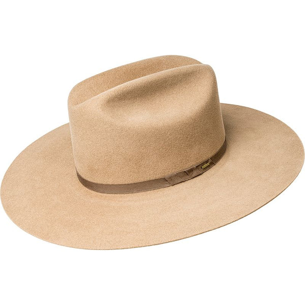 Niall – Bailey Stiff Brim Wool Felt Cattleman Fedora Hat