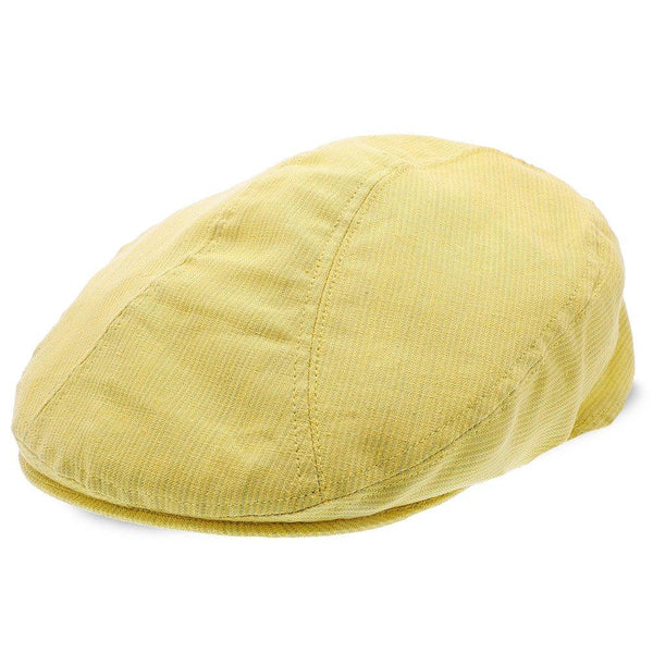 Vierra Dobbs Linen Blend Flat Cap