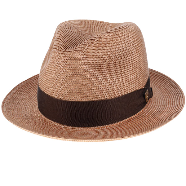 Rosebud – Dobbs Straw Fedora Hat – DSRBUD