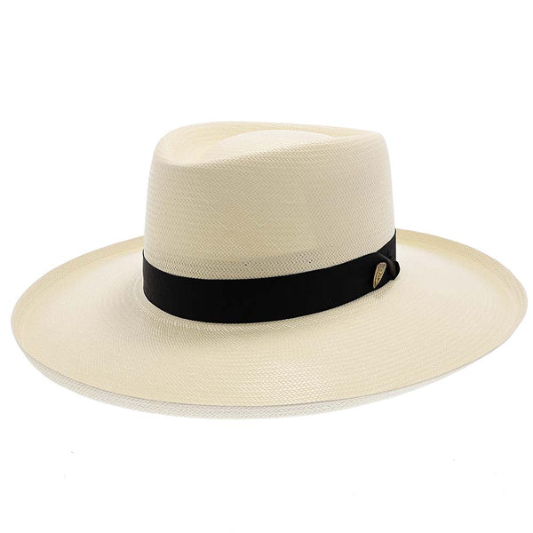 San Juan – Dobbs Shantung Straw Fedora Hat