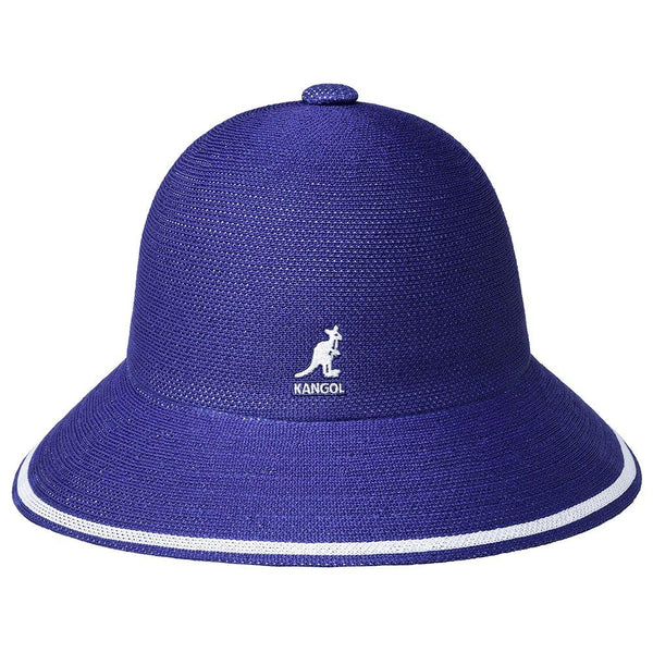 Kangol Tropic Wide Brim Stripe Polyester Bucket Hat