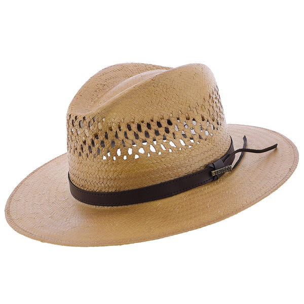 Peak View – Stetson Vented Shantung Straw Outdoor Hat – OSPKVW