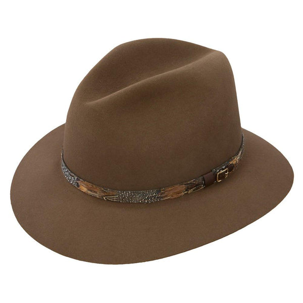 Weekender – Stetson Walnut Fur Felt Fedora Hat – TFWKDR