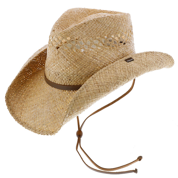 Bridger – Stetson Vented Raffia Straw Cowboy Hat – TSBRGR