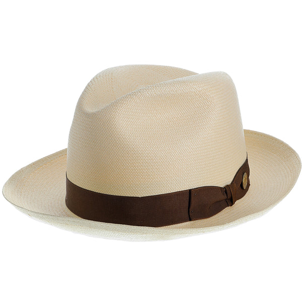 Ibarra – Stetson Panama Straw Fedora Hat