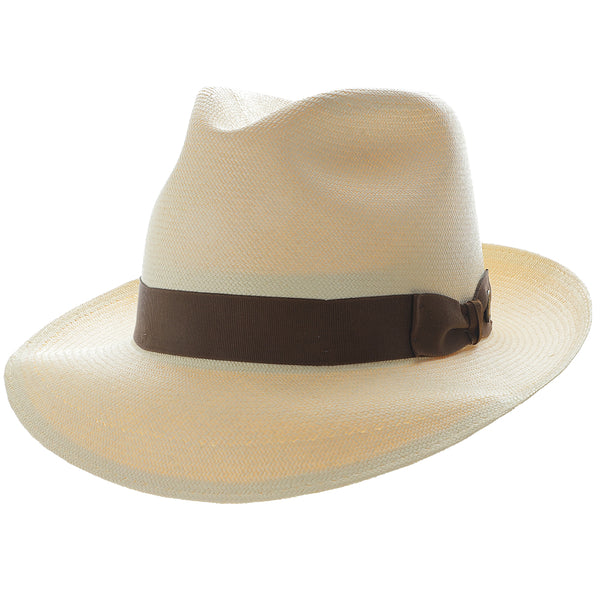 Ibarra – Stetson Panama Straw Fedora Hat