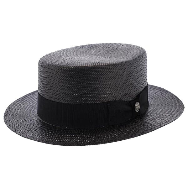 Keeneland – Stetson Shantung Straw Boater Hat