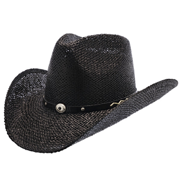 Onyx – Stetson Twisted Paper Straw Hat