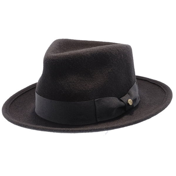 Capital – Walrus Crushable Hat Wool Felt Fedora – H7000