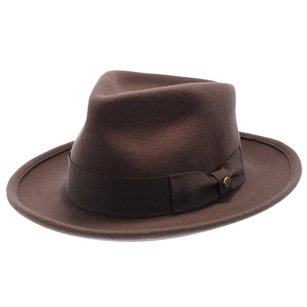 Capital – Walrus Crushable Hat Wool Felt Fedora – H7000