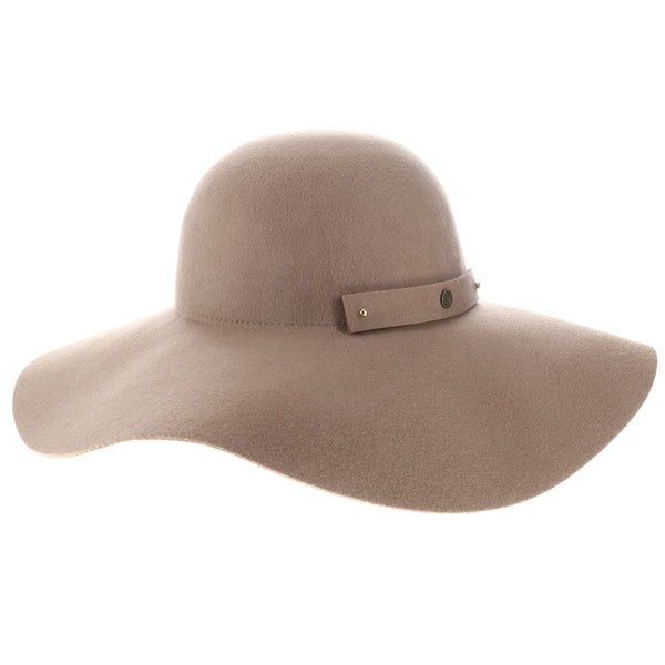 Sundial – Walrus Hats Grey Wool Felt Wide Brim Crushable Hat – H7011