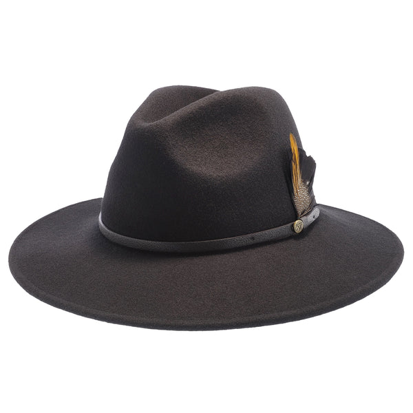 Wallace – Walrus Hats Wool Fedora Hat