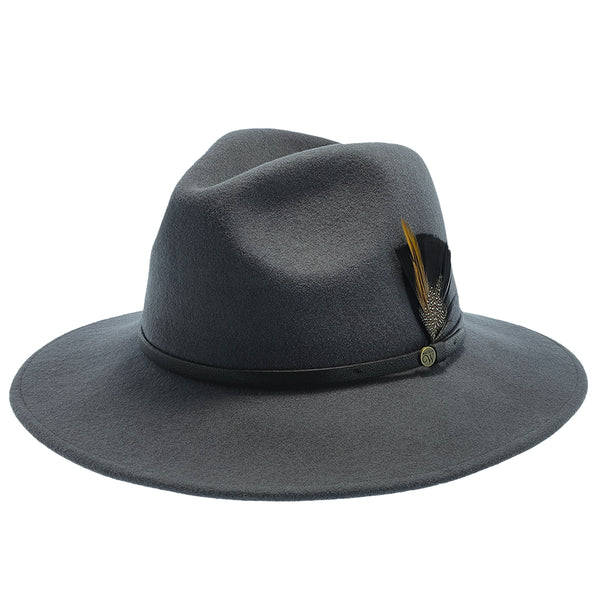 Wallace – Walrus Hats Wool Fedora Hat