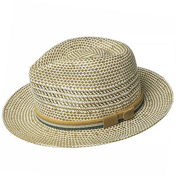 Rudi – Bailey Shangtung Straw Fedora Hat