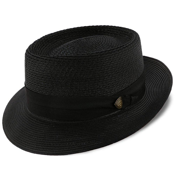 Bishop – Dobbs Straw Porkpie Hat – DSBISH