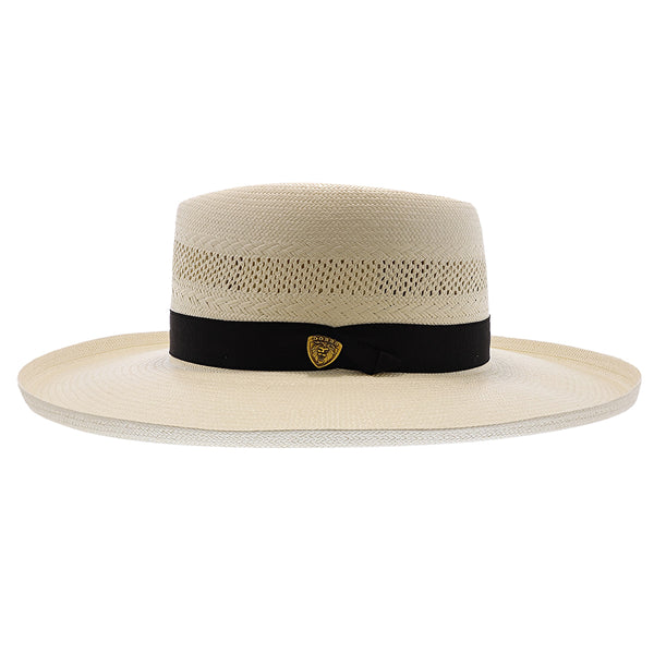 San Juan – Dobbs Vented Shantung Straw Fedora Hat