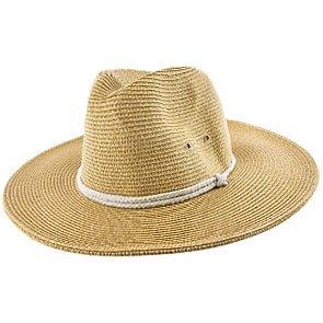 Summer – Jeanne Simmons Toyo Straw Wide Brim Fedora Hat – 6966