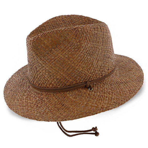 Grand Turk – Scala 100% Raffia Straw Fedora Hat