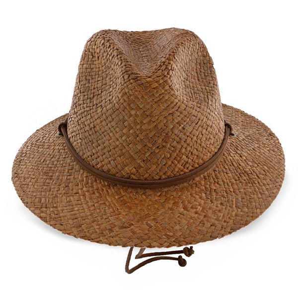 Grand Turk – Scala 100% Raffia Straw Fedora Hat