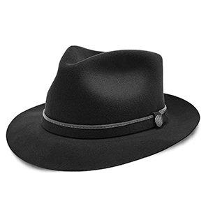 Belfast – Stetson Fur Felt Fedora Hat – TWBLFS