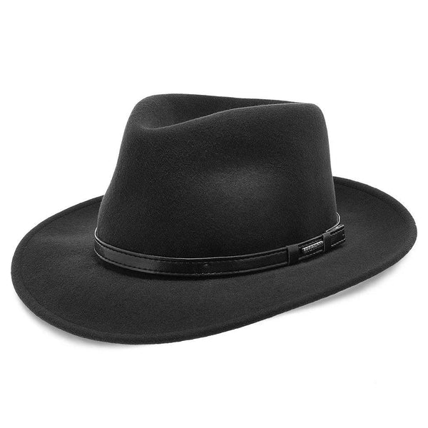 Stetson Cruiser Crushable Wool Felt Fedora Hat – TWCRUR