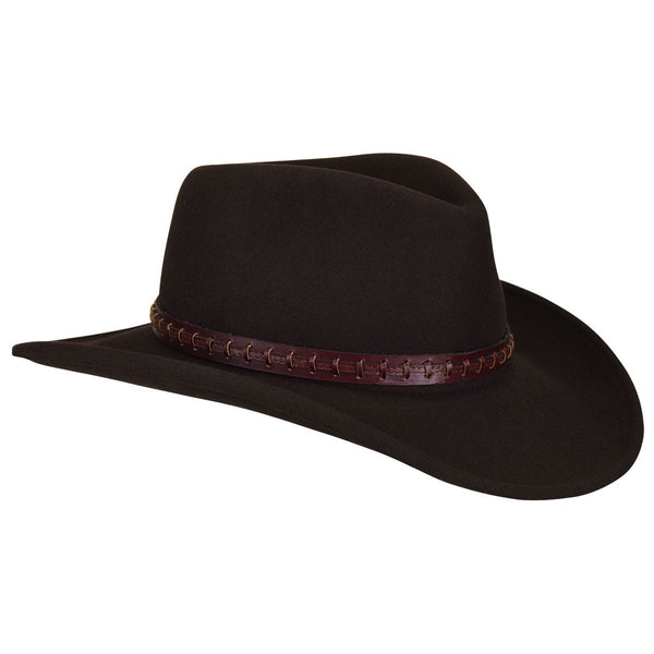 Firehole – Bailey Wool Crushable Western Hat