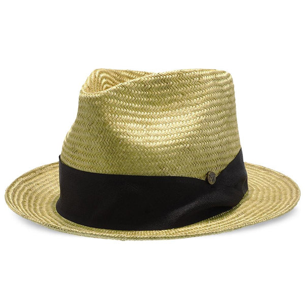 Midnight Luxe – Walrus Hats Natural Sisal Straw Fedora Childs Hat