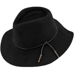 Monterey – Walrus Hats Light Brown Wool Felt Wide Brim Fedora Hat – H7010