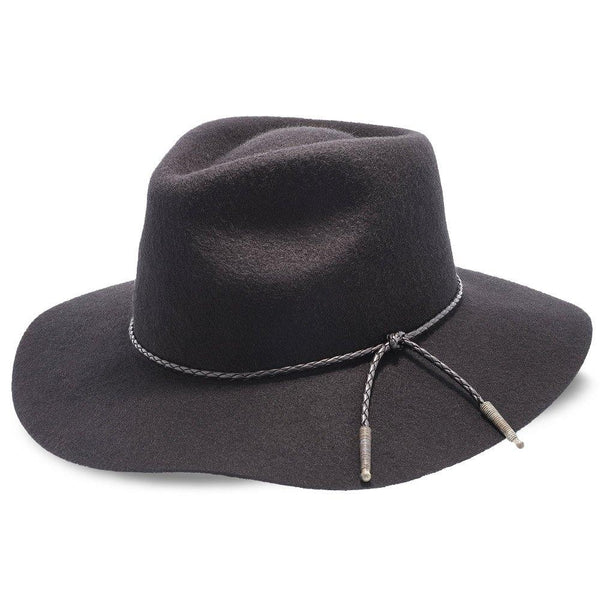 Monterey – Walrus Hats Light Brown Wool Felt Wide Brim Fedora Hat – H7010