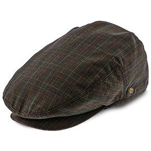 The Fairway – Walrus Hats Brown/Red Plaid Polyester Ivy Cap