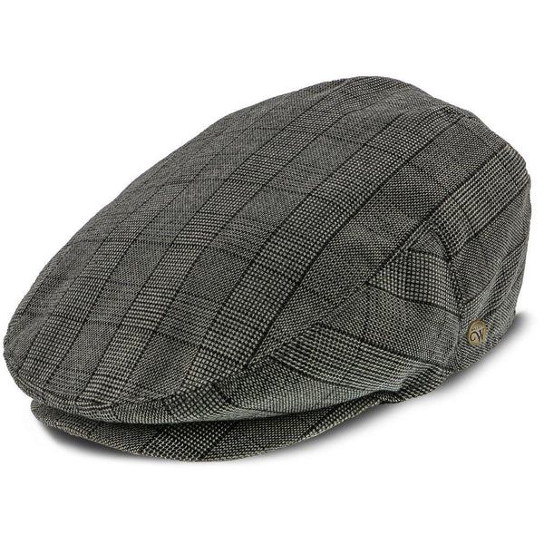 Director – Walrus Hats Grey Plaid Polyester Ivy Cap