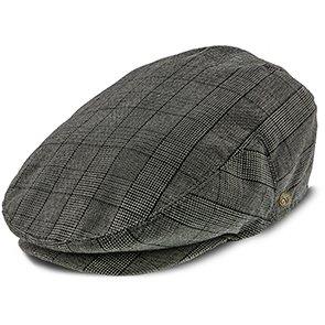 Director – Walrus Hats Grey Plaid Polyester Ivy Cap