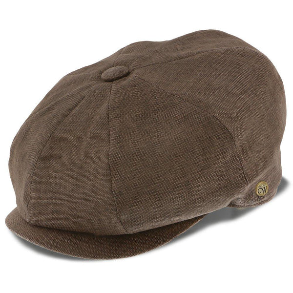 Regal – Walrus Hats Linen/Cotton 8 Panel Newsboy Cap