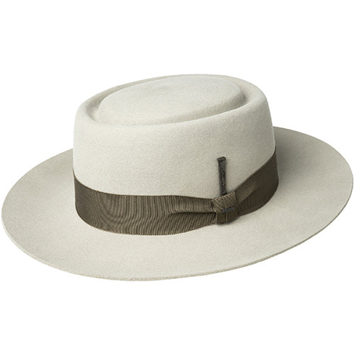 Walsh – Bailey Black Rounded Fur Like Pork Pie Hat
