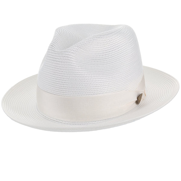 Rosebud – Dobbs Straw Fedora Hat – DSRBUD