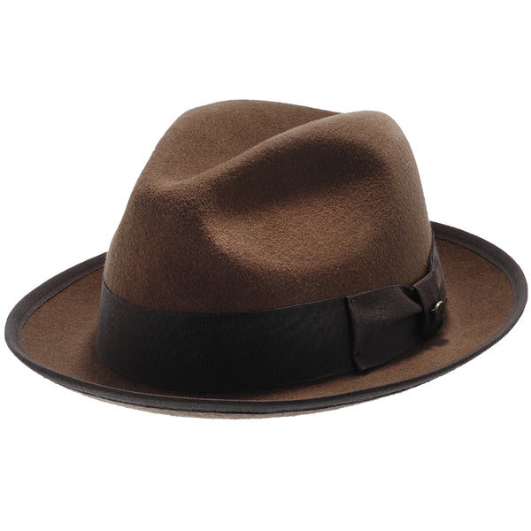 Layover – Walrus Hats Center Dent Wool Felt Fedora Hat